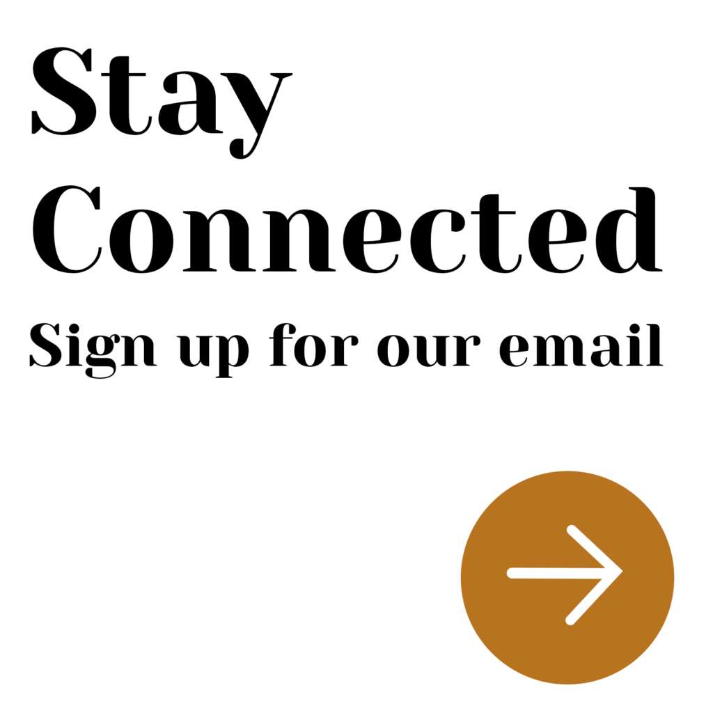 Stay connected - sign up for our email